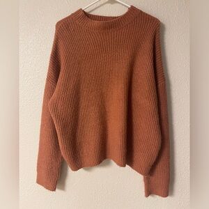 Forever 21 clay color soft sweater